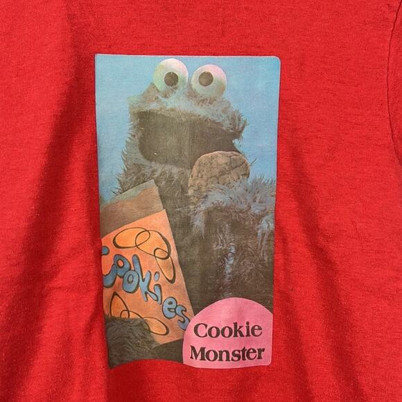 Sesame Street Cookie Monster vintage single stitch 6-8 tshirt - Picture 2 of 9